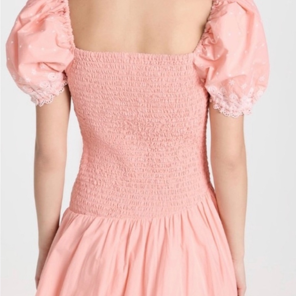 LoveShackFancy Pink Mini Dress - Picture 3 of 5